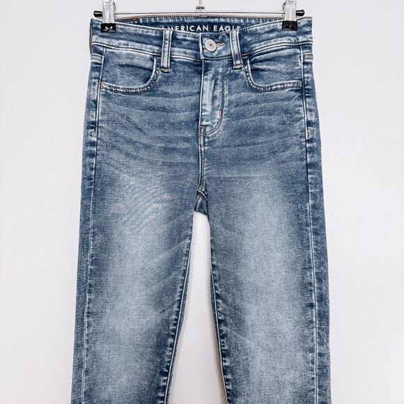 American Eagle Next Level Stretch High Rise Jegging Size 0 - Picture 3 of 9